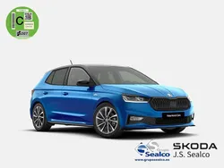 Azul Nuevo 2025 Skoda Fabia Monte Carlo | 27.635 € (Caro)