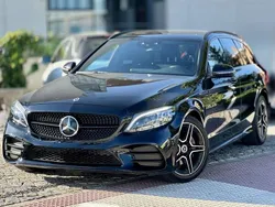 Negro Usado 2021 Mercedes C220 Familiar | 26.650 € (Super precio)