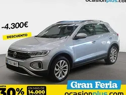 Plateado Usado 2023 VW T-Roc Life SUV | 21.000 € (Super precio)