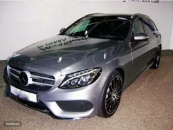 Gris Usado 2014 Mercedes C250 AMG Familiar | 34.900 €