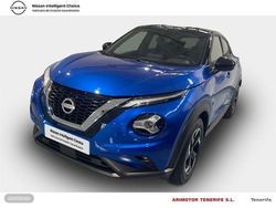Carroceria bitono magnetic blue midnight black Usado 2024 Nissan Juke N-Connecta SUV | 19.292 € (Precio justo)