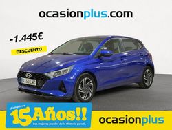 Azul Usado 2020 Hyundai i20 Berlina | 15.900 € (Precio justo)