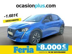 Azul Usado 2020 Peugeot e-208 GTi Utilitario | 18.500 € (Precio justo)