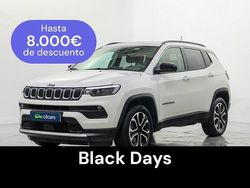 Blanco Usado 2023 Jeep Compass Limited SUV | 26.190 € (Precio justo)
