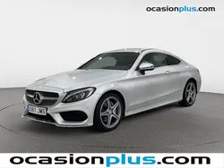 Gris plata Usado 2016 Mercedes C220 AMG Coupe | 29.350 € (Precio justo)