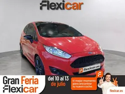 Rojo Usado 2016 Ford Fiesta Utilitario | 10.990 € (Un poco caro)