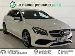Blanco Usado 2017 Mercedes A200 AMG line Utilitario | 22.000 € (Caro)