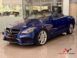Azul Usado 2016 Mercedes E220 Descapotable | 28.750 € (Super precio)