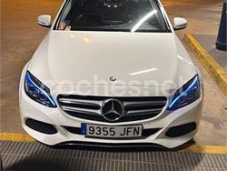 Blanco Usado 2015 Mercedes C220 Exclusive Familiar | 12.500 € (Precio justo)