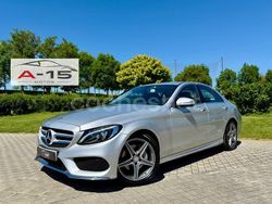 Gris / plata Usado 2015 Mercedes C220 AMG line Berlina | 18.900 € (Precio justo)
