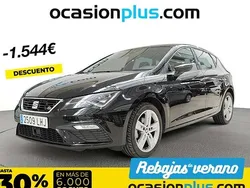Negro Usado 2020 Seat Leon ST FR Familiar | 15.173 € (Precio justo)