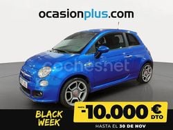 Azul Usado 2015 Fiat 500S S Berlina | 6800 € (Precio justo)