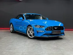 Azul Usado 2022 Ford Mustang GT Descapotable | 49.950 € (Precio justo)
