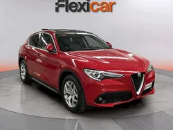 Rojo Usado 2019 Alfa Romeo Stelvio Executive SUV | 20.490 € (Precio justo)