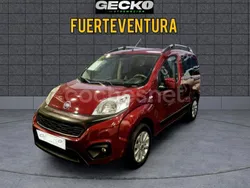 Granate Usado 2019 Fiat Qubo Lounge Monovolumen | 10.990 € (Un poco caro)