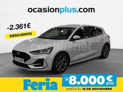 Gris / plata Usado 2024 Ford Focus ST-Line Berlina | 20.850 € (Precio justo)