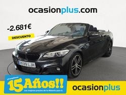 Negro Usado 2020 BMW 218 Descapotable | 24.790 € (Precio justo)