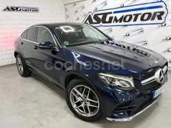 Azul Usado 2017 Mercedes GLC220 Coupe | 33.900 € (Un poco caro)