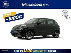 Negro Usado 2022 Fiat 500L Cross Monovolumen | 13.985 € (Un poco caro)