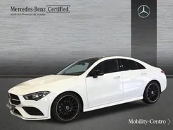 Blanco polar Usado 2020 Mercedes CLA180 AMG line Berlina | 33.250 € (Precio justo)