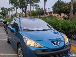 Azul Usado 2007 Peugeot 207 Premium Berlina | 4500 € (Un poco caro)