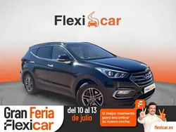 Negro Usado 2016 Hyundai Santa Fe SUV | 19.290 € (Precio justo)