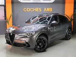 Gris Usado 2021 Alfa Romeo Stelvio Quadrifoglio SUV | 57.950 € (Caro)