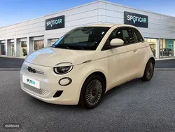 Blanco Usado 2023 Fiat 500e Icon Descapotable | 21.900 € (Precio justo)