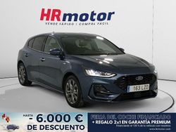 Azul Usado 2022 Ford Focus ST-Line Berlina | 16.890 € (Buen precio)