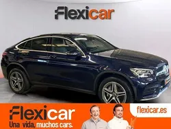 Azul Usado 2021 Mercedes GLC300e Coupe | 46.490 € (Precio justo)