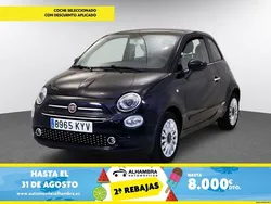 Negro Usado 2019 Fiat 500 Lounge Berlina | 9990 € (Precio justo)