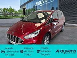 Rojo Usado 2022 Ford S-MAX Titanium Monovolumen | 28.300 € (Precio justo)
