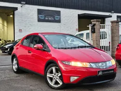 Rojo Usado 2008 Honda Civic Comfort Berlina | 6900 € (Un poco caro)