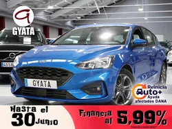 Azul Usado 2021 Ford Focus ST-Line Berlina | 16.990 € (Buen precio)