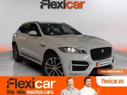 Blanco Usado 2018 Jaguar F-Pace R-Sport SUV | 24.790 € (Precio justo)