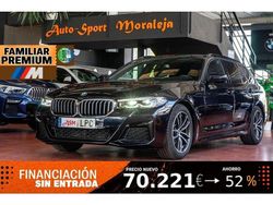 Negro Usado 2021 BMW 520 Sport Line Familiar | 30.900 € (Precio justo)