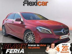 Rojo Usado 2017 Mercedes A200 AMG line Berlina | 21.790 € (Caro)