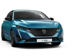 Azul claro Nuevo 2024 Peugeot e-308 GT Utilitario | 38.690 € (Un poco caro)