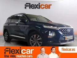 Azul Usado 2020 Hyundai Santa Fe SUV | 25.790 € (Un poco caro)