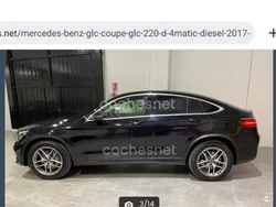 Negro Usado 2017 Mercedes GLC220 Coupe | 30.500 € (Precio justo)