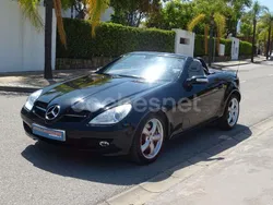 Negro Usado 2007 Mercedes SLK350 Descapotable | 14.900 € (Precio justo)
