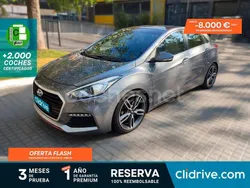 Gris / plata Usado 2015 Hyundai i30 Turbo Berlina | 15.990 €