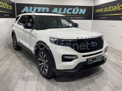Blanco Usado 2021 Ford Explorer ST-Line SUV | 39.899 € (Un poco caro)