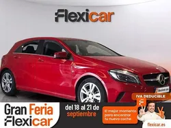 Rojo Usado 2017 Mercedes A200 Berlina | 19.990 € (Precio justo)