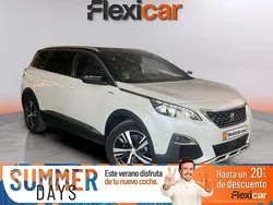 Blanco Usado 2017 Peugeot 5008 GT-line Monovolumen | 19.490 € (Precio justo)