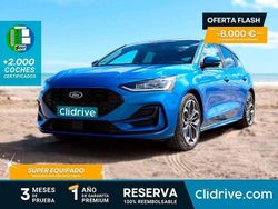Azul Usado 2022 Ford Focus ST-Line Berlina | 19.590 € (Precio justo)