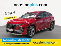 Rojo Usado 2023 Hyundai Tucson N Line SUV | 24.750 € (Caro)