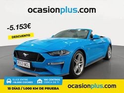 Azul Usado 2022 Ford Mustang GT Convertible Descapotable | 46.990 € (Precio justo)