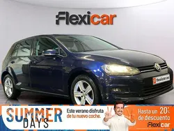 Azul Usado 2014 VW Golf VII Advance Berlina | 15.990 € (Precio justo)