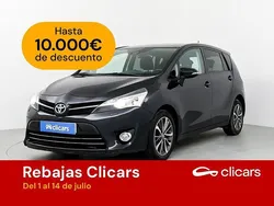 Negro Usado 2017 Toyota Verso Advance Monovolumen | 14.990 € (Un poco caro)